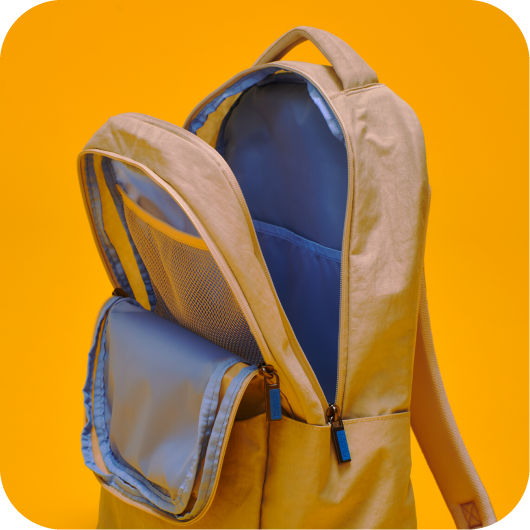 容量たっぷりの２室構造